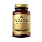 SOLGAR Cranberry with Vitamin C - 60 Vegetable Capsules - Supports Urinary & Bladder Health